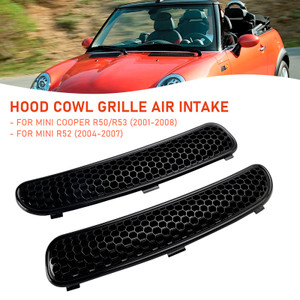 2001-2008 Mini Cooper R50/R53 R52 Hood Cowl Grille Air Intake Duct 7122506 & 7122505 Generic
