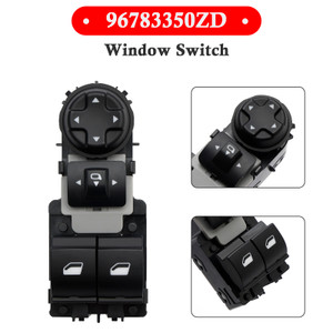 OPEL Crossland X Corsa F Hatchback Vivaro C Corsa F Drivers Electric Window Switch 96783350ZD Generic