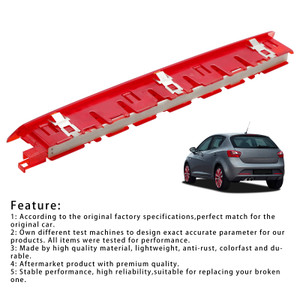 2009-2017 Seat Ibiza LEON LED Rear High Level Third Brake Stop Light 6J0945097A Red Generic