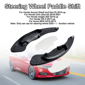 2014- Honda Accord 2PCS Steering Wheel Paddle Shifter Extension Generic