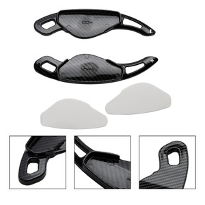 2012-2022 Range Rover Evoque Velar Sport Carbon Fiber Style Steering Wheel Shift Paddle Shifter Generic