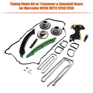 2011- MERCEDES-BENZ SLK Timing Chain Kit w/ Tensioner & Camshaft Gears Generic