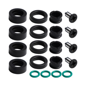 1985-2002 Honda Accord Civic CRX Odyssey CR-V Prelude 4* Fuel Injector Repair Kit O-Rings Seals Generic
