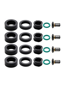 1985-2002 Honda Accord Civic CRX Odyssey CR-V Prelude 4* Fuel Injector Repair Kit O-Rings Seals Generic