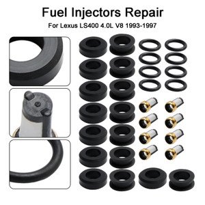 1992-1997 Lexus LS400 SC400 4.0L V8 Fuel Injector Repair Kits 23250-50020 Generic