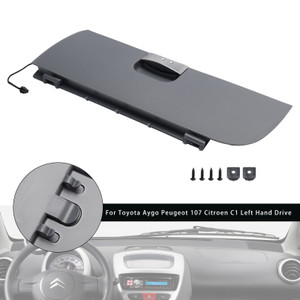 2005-2014 First generation Aygo Citroen C1 LHD Grey Glove Box Lid Cover Grey Generic