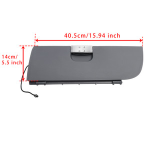 First generation Peugeot 107 LHD Grey Glove Box Lid Cover Grey Generic