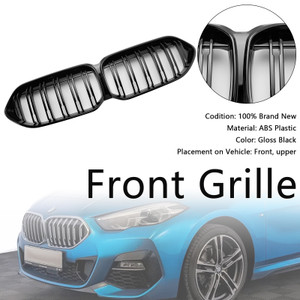 2020-2023 BMW 2 Series Gran Coupe F44 Front Bumper Grille Gloss Black Generic