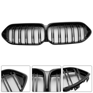 2020-2023 BMW 2 Series Gran Coupe F44 Front Bumper Grille Gloss Black Generic