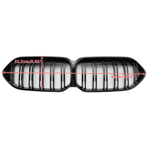 2020-2023 BMW 2 Series Gran Coupe F44 Front Bumper Grille Gloss Black Generic
