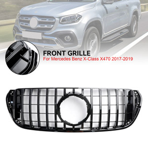 2017-2019 Mercedes Benz X-Class X470 Front Bumper Grille Black Generic