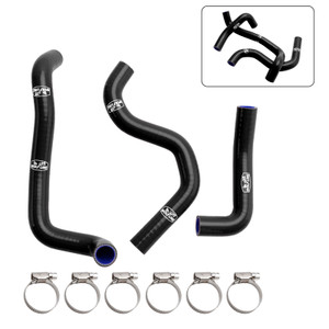 2020-2022 Triumph Street Triple 765R/ 765RS Silicone Radiator coolant Hose kit Black Generic