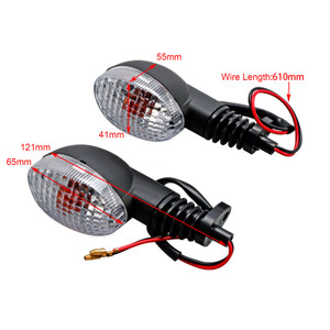 2008-2022 KAWASAKI NINJA250R KLX 125 150 250 300 Turn Signal Light Indicator Lamp Clear Generic