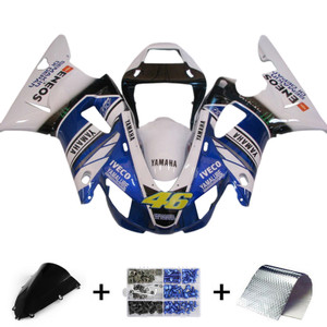 1998-1999 Yamaha YZF 1000 R1 Injection Fairing Kit Bodywork Plastic ABS #137