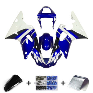 2000-2001 Yamaha YZF 1000 R1 Injection Fairing Kit Bodywork Plastic ABS Amotopart Fairing #132