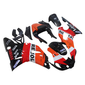 2000-2001 Yamaha YZF 1000 R1 Injection Fairing Kit Bodywork Plastic ABS Amotopart Fairing #140