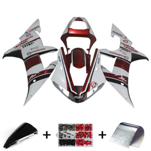 2002-2003 Yamaha YZF 1000 R1 Injection Fairing Kit Bodywork Plastic ABS Amotopart Fairing