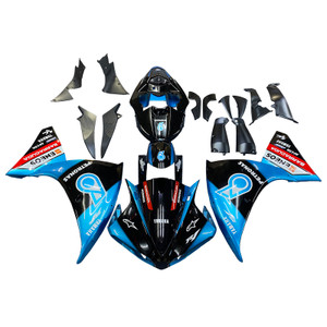 2012-2014 Yamaha YZF 1000 R1 Injection Fairing Kit Bodywork Plastic ABS Amotopart Fairing   #168