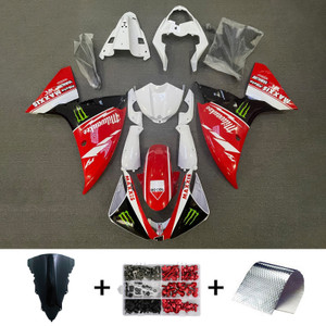 2012-2014 Yamaha YZF 1000 R1 Injection Fairing Kit Bodywork Plastic ABS Amotopart Fairing   #170
