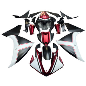 Injection Fairing Kit Bodywork Plastic ABS fit For Yamaha YZF-R1 2012-2014