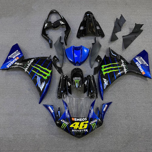 2012-2014 Yamaha YZF 1000 R1 Injection Fairing Kit Bodywork Plastic ABS Amotopart Fairing   #173