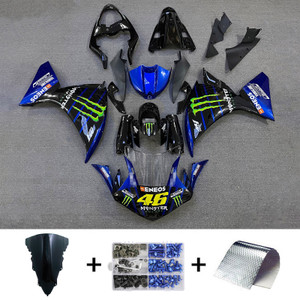 2012-2014 Yamaha YZF 1000 R1 Injection Fairing Kit Bodywork Plastic ABS Amotopart Fairing   #173