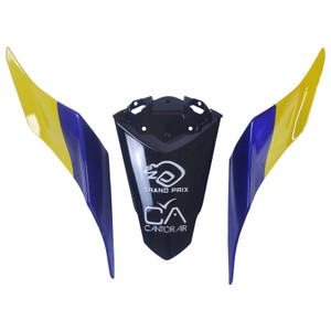 2017-2023 Yamaha YZF-R6 Injection Fairing Kit Bodywork Plastic ABS Amotopart Fairing #158