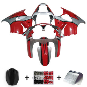 2000-2002 Kawasaki ZX6R 636 / 2005-2008 ZZR600 Injection Fairing Kit Bodywork Amotopart Fairing #140