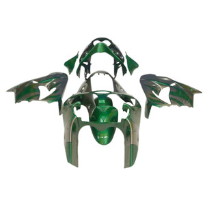 2000-2001 Kawasaki ZX9R Injection Fairing Kit Bodywork Plastic ABS Amotopart Fairing #133