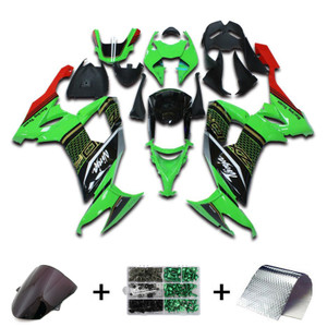 2008-2010 Kawasaki ZX10R Injection Fairing Kit Bodywork Plastic ABS Amotopart Fairing #146