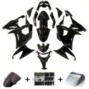 Injection Fairing Kit Bodywork Plastic ABS fit For Kawasaki ZX10R 2008-2010
