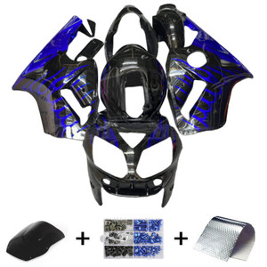 2000-2001 Kawasaki ZX12R Injection Fairing Kit Bodywork Plastic ABS Amotopart Fairing   #114