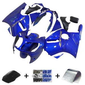 2000-2001 Kawasaki ZX12R Injection Fairing Kit Bodywork Plastic ABS Amotopart Fairing   #126