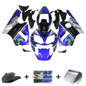 2002-2005 Kawasaki ZX12R Injection Fairing Kit Bodywork Plastic ABS Amotopart Fairing #109