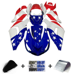 2006-2011 Kawasaki ZX14R ZZR1400 Injection Fairing Kit Bodywork Amotopart Fairing #143