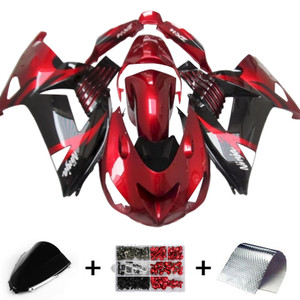 2012-2022 Kawasaki ZX14R ZZR1400 Injection Fairing Kit Bodywork Amotopart Fairing #124