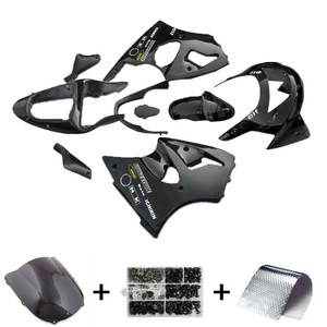 1998-1999 Kawasaki ZX6R Injection Fairing Kit Bodywork Plastic ABS Amotopart Fairing #112