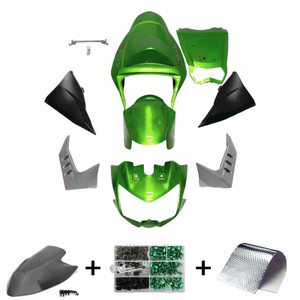 2003-2006 Kawasaki Z1000 Injection Fairing Kit Bodywork Plastic ABS Amotopart Fairing  #108