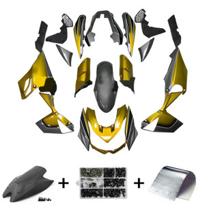 2010-2013 Kawasaki Z1000 Injection Fairing Kit Bodywork Plastic ABS Amotopart Fairing  #119