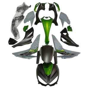 2014-2017 Kawasaki Z1000 Injection Fairing Kit Bodywork Plastic ABS Amotopart Fairing  #119