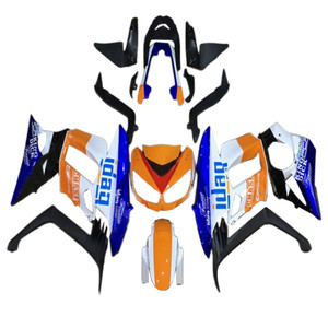 2010-2015 Kawasaki Z1000SX Injection Fairing Kit Bodywork Plastic ABS Amotopart Fairing #109