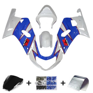 2000-2002 Suzuki GSXR1000 K1 K2 Injection Fairing Kit Bodywork Plastic ABS Amotopart Fairing #125