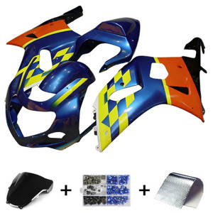 Injection Fairing Kit Bodywork Plastic ABS For Suzuki GSXR1000 2000-2002 K1 K2