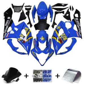 2005-2006 Suzuki GSXR1000 K5 Injection Fairing Kit Bodywork Plastic ABS Amotopart Fairing #168