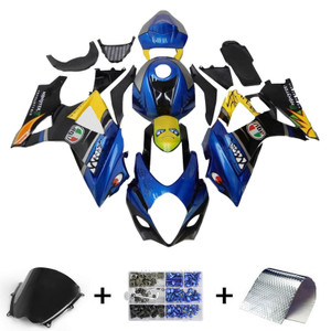 2007-2008 Suzuki GSXR1000 K7 Injection Fairing Kit Bodywork Plastic ABS Amotopart Fairing #161