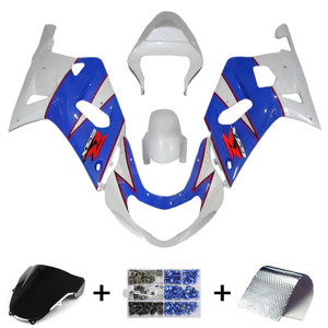 2001-2003 Suzuki GSXR600 / 2000-2003 GSXR750 K1 Injection Fairing Kit Bodywork Plastic ABS Amotopart Fairing #125