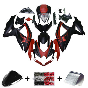 2008-2010 Suzuki GSXR600 GSXR750 GSXR 600/750 K8 Injection Fairing Kit Bodywork Plastic ABS Amotopart Fairing #185