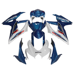 2008-2010 Suzuki GSXR600 GSXR750 GSXR 600/750 K8 Injection Fairing Kit Bodywork Plastic ABS Amotopart Fairing #196