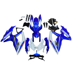2008-2010 Suzuki GSXR600 GSXR750 GSXR 600/750 K8 Injection Fairing Kit Bodywork Plastic ABS Amotopart Fairing #199