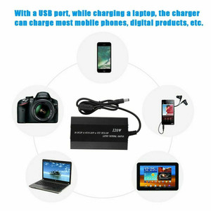120W Car Home 34 Tips Power Supply Adapter Charger for Laptop Notebook US Plug
